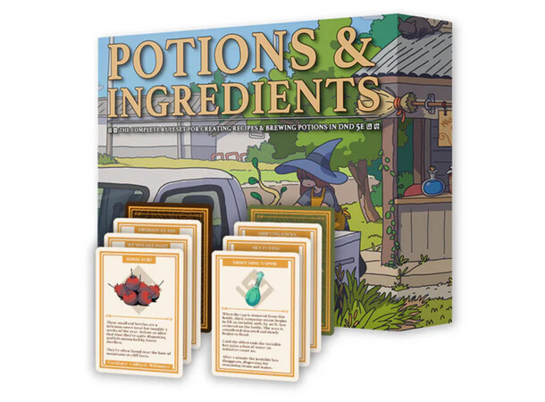 D&D 5E Obojima Potion & Ingredient Deck 