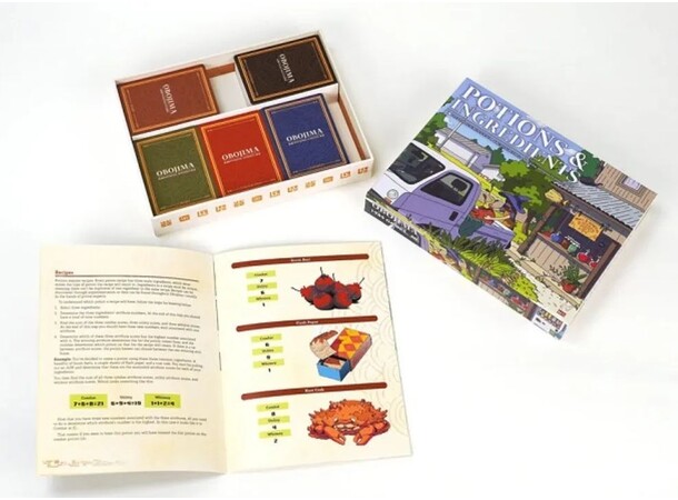 D&D 5E Obojima Potion & Ingredient Deck 