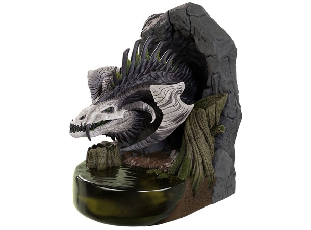 D&D Bokstøtte Black Dragon - 17 cm 