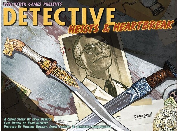 Detective Heists & Heartbreak Expansion Utvidelse til Detective City of Angels 