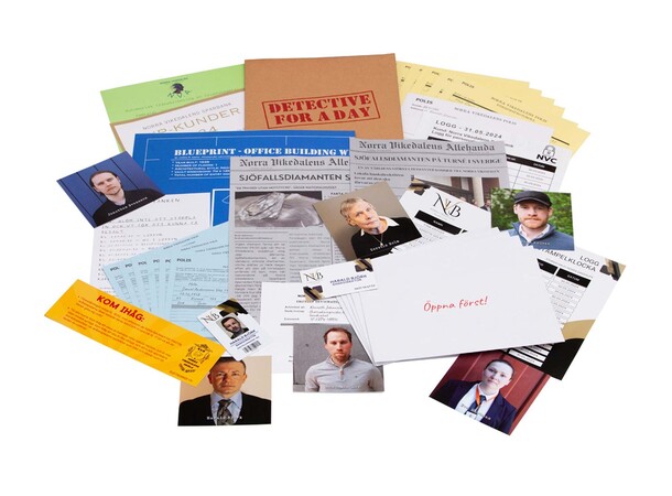 Detective for a Day Bankrånet Svensk utgåva 