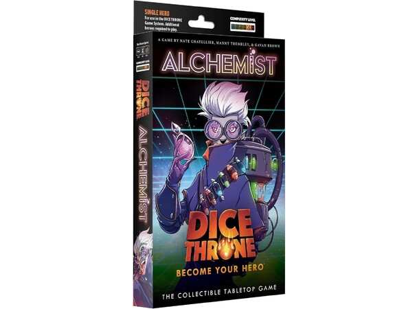 Dice Throne Alchemist Hero Pack Utvidelse til Dice Throne 