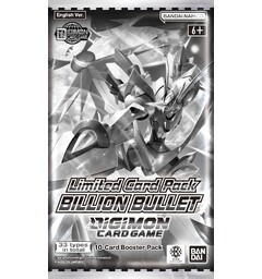 Digimon TCG Billion Bullet Booster Digimon Card Game - Limited Card Pack
