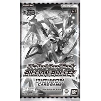 Digimon TCG Billion Bullet Booster Digimon Card Game - Limited Card Pack