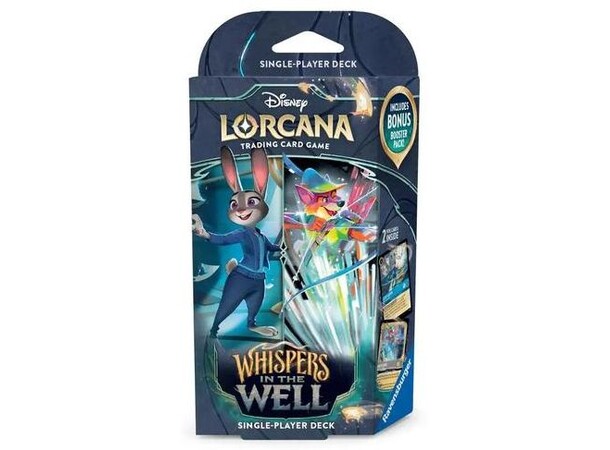 Disney Lorcana Whispers Well Starter #2 Whispers in the Well - Sapphire & Steel 