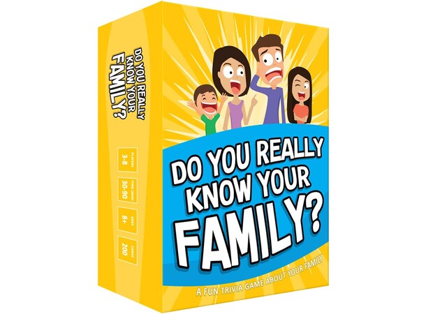 Do You Really Know Your Family Partyspill 