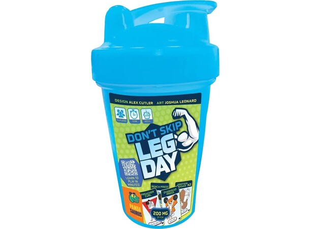 Dont Skip Leg Day Kortspel 