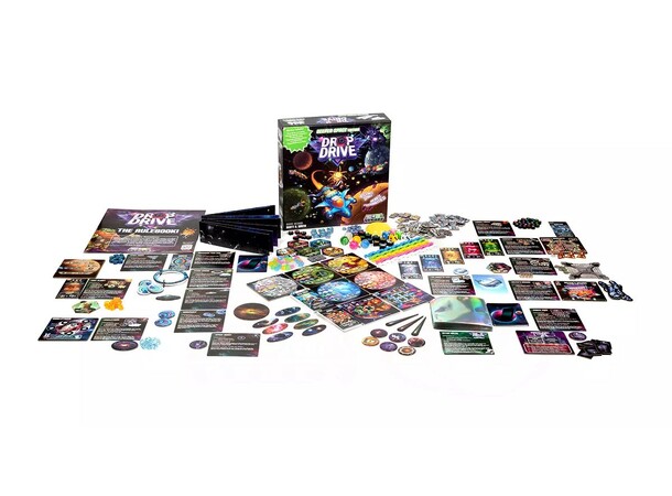 Drop Drive Deeper Space Ed Brettspill 