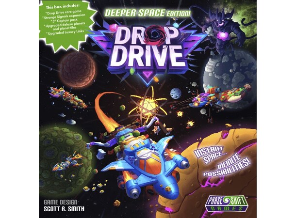 Drop Drive Deeper Space Ed Brädspel 