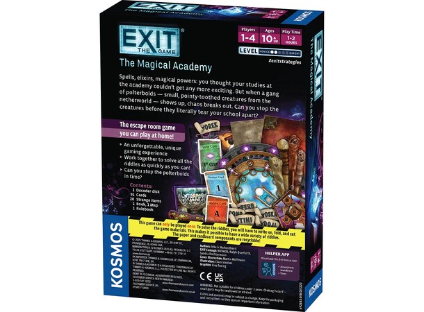 EXIT The Magical Academy Brettspill 