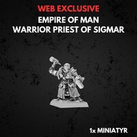 Empire of Man Warrior Priest of Sigmar Warhammer The Old World