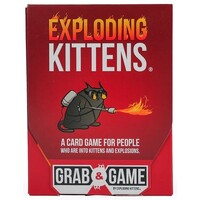 Exploding Kittens - Reiseutgave Grab & Game Edition - Norsk utgave