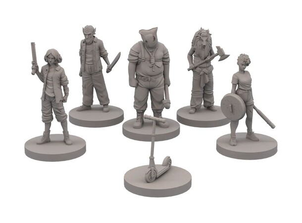 Final Girl Knock at the Door Miniatures Utvidelse til Final Girl 