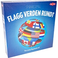 Flagg Verden Rundt Spørrespill Norsk utgave