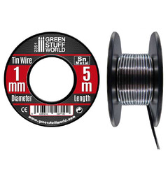 Flexible Tin Wire Roll - 1mm (5 meter) Green Stuff World