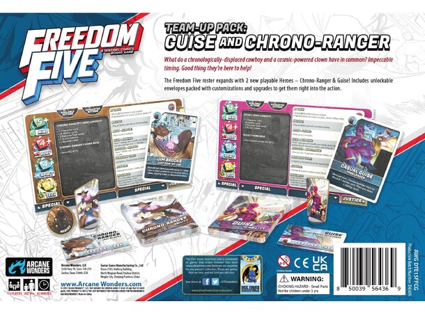 Freedom Five Guise & Chrono Expansion Utvidelse til Freedom Five 