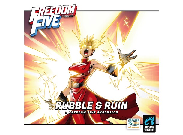 Freedom Five Rubble & Ruin Expansion Utvidelse til Freedom Five 