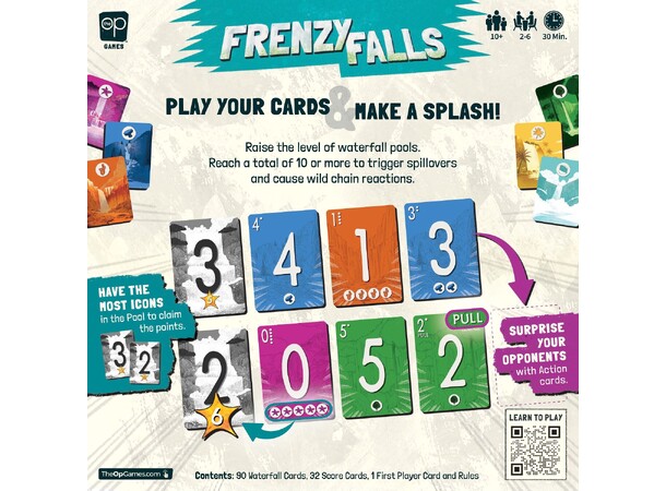 Frenzy Falls Kortspill 