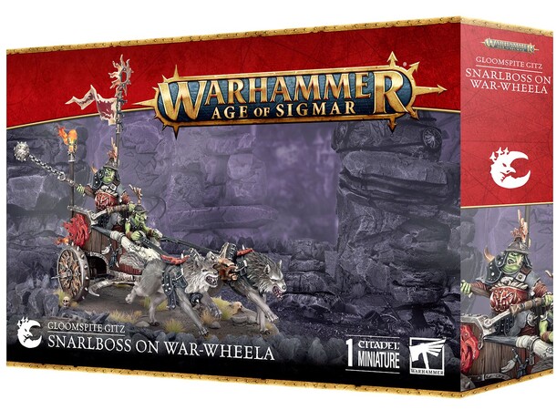Gloomspite Gitz Snarlboss on War-Wheela Warhammer Age of Sigmar 