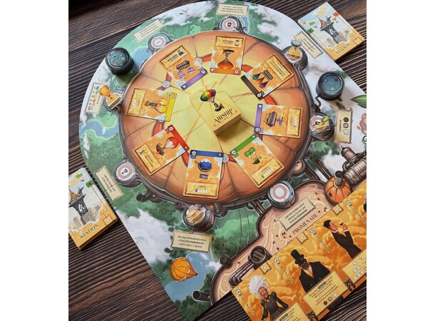 Grand Central Skyport DE Brettspill Deluxe Edition 