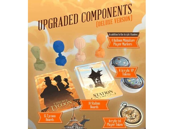 Grand Central Skyport DE Brettspill Deluxe Edition 