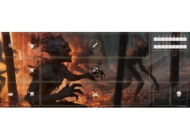 Gwent Playmat - Monsters The Legendary Card Game 