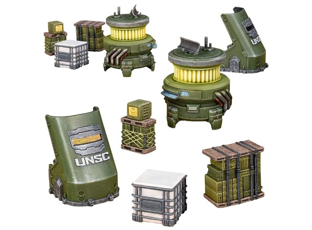 Halo Flashpoint UNSC Scenery Set 