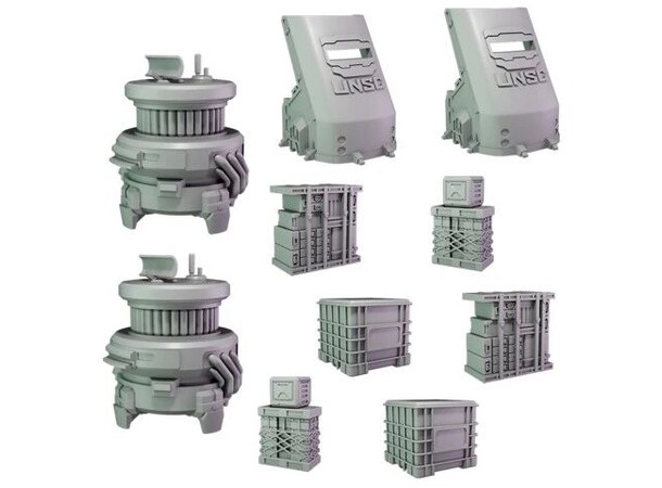 Halo Flashpoint UNSC Scenery Set 