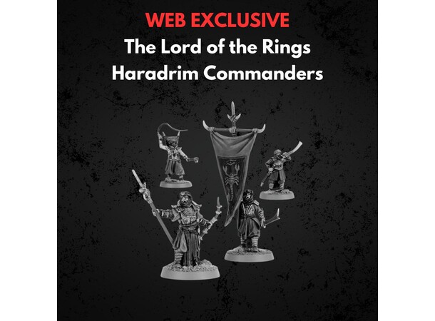 Haradrim Commanders Middle-earth Strategy Battle Game 