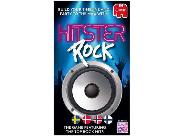 Hitster Rock Partyspill Norsk utgave 