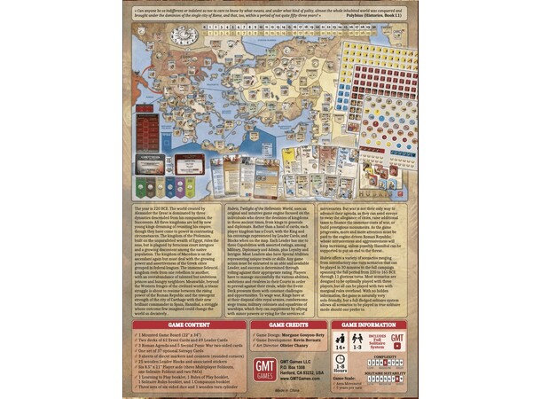 Hubris Brädspel Twilight of the Hellenistic World 