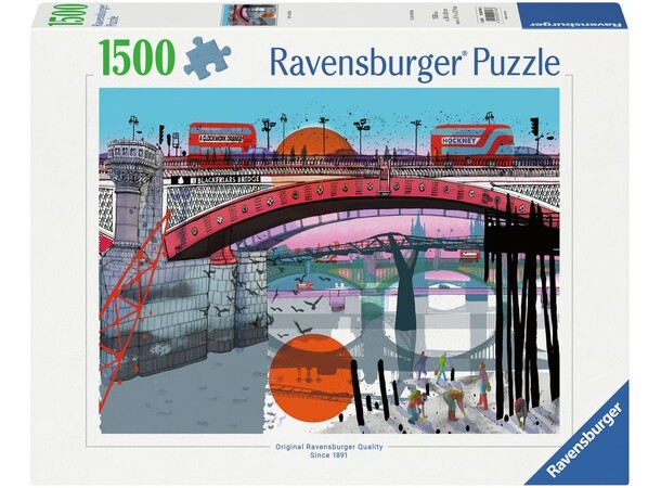 I Am London 1500 biter Puslespill Ravensburger Puzzle 