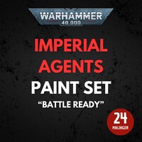 Imperial Agents Paint Set Warhammer 40K - Battle Ready