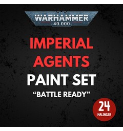 Imperial Agents Paint Set Warhammer 40K - Battle Ready