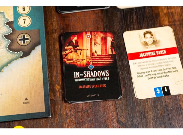 In the Shadows Brettspill Resistance in France 1943-1944 
