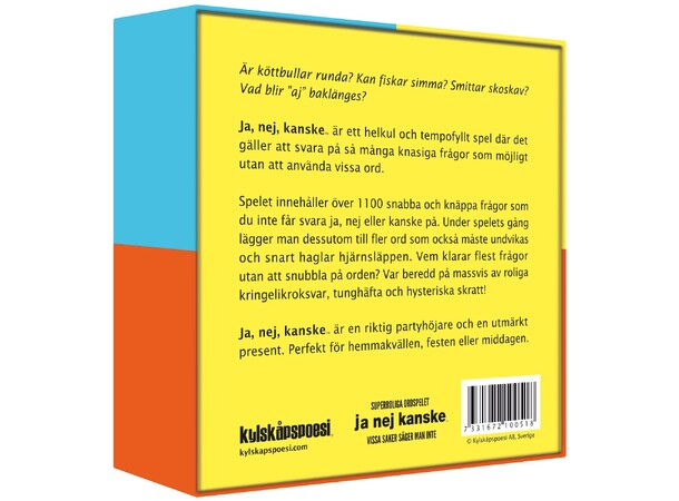 Ja Nej Kanske - SVENSK 