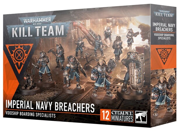 Kill Team Imperial Navy Breachers Warhammer 40K 