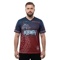 Landslagsdrakt Warhammer 2026 Norge XXL Størrelse 12, V-Krage, Regular Fit