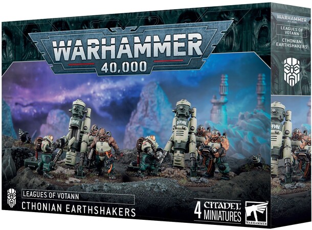 Leagues of Votann Cthonian Earthshakers Warhammer 40K 