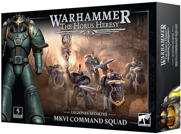 Legiones Astartes MKVI Command Squad The Horus Heresy