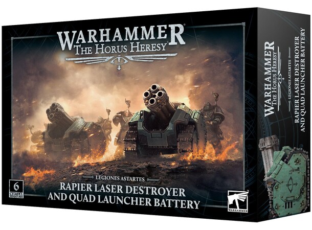 Legiones Rapier Laser Destroyer Quad Launcher Battery - The Horus Heresy 