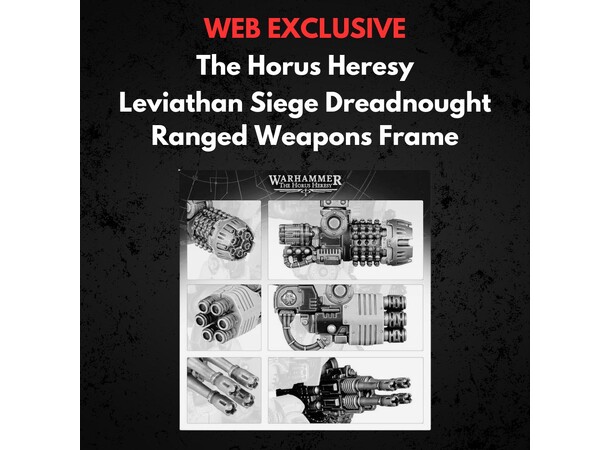 Leviathan Siege Dreadnought Ranged Weapo Weapons Frame - The Horus Heresy 