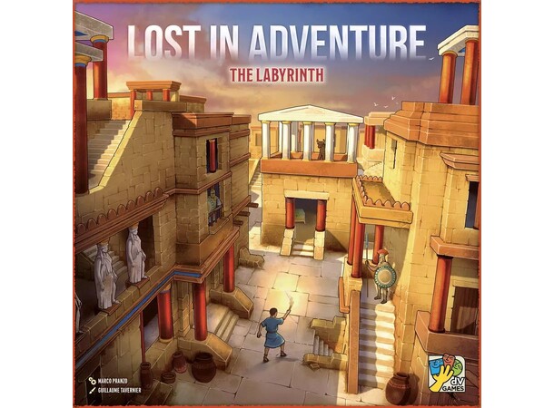 Lost In Adventure Labyrinth Brettspill 