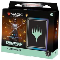 Magic Duskmourn Commander Miracle Worker Commander Deck