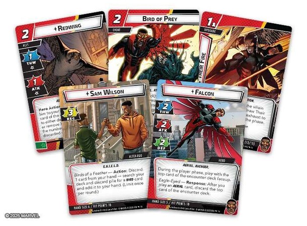 Marvel Champions TCG Falcon Expansion Utvidelse til Marvel Champions 