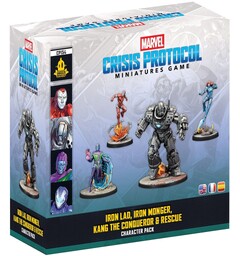Marvel Crisis Protocol Iron Lad Iron Monger/Kang Conqueror/Rescue