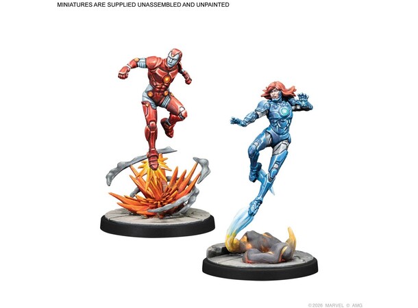 Marvel Crisis Protocol Iron Lad Iron Monger/Kang Conqueror/Rescue 