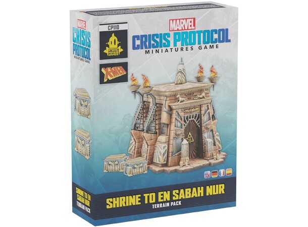 Marvel Crisis Protocol Shrine En Sabah Terrain Pack for Marvel Crisis Protocol 