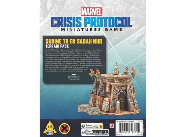 Marvel Crisis Protocol Shrine En Sabah Terrain Pack for Marvel Crisis Protocol 