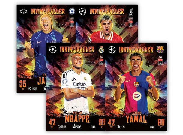 Match Attax EXTRA 24/25 Mega Tin #2 Invinciballers 
